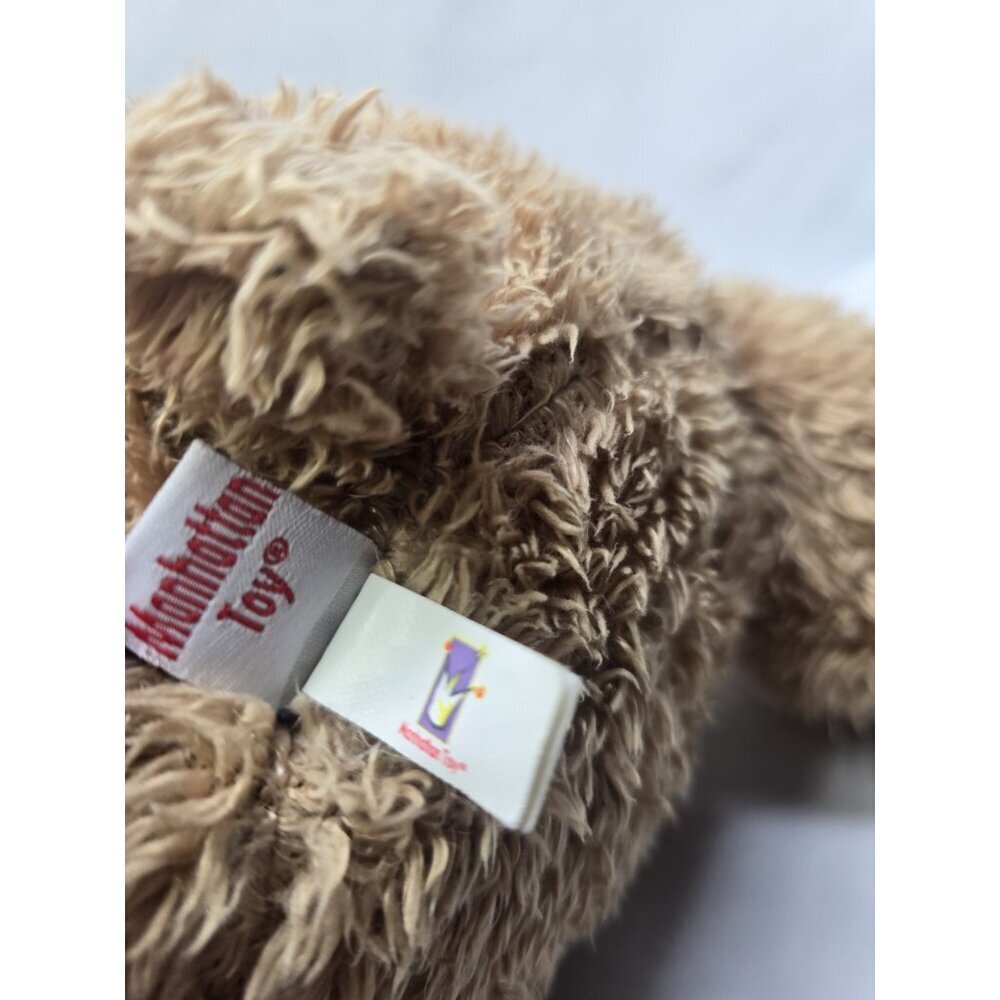 Manhattan Toy Company Retired Rare Cozies Bear 13” Stuffed Animal Toy Bear - Picture 5 of 13